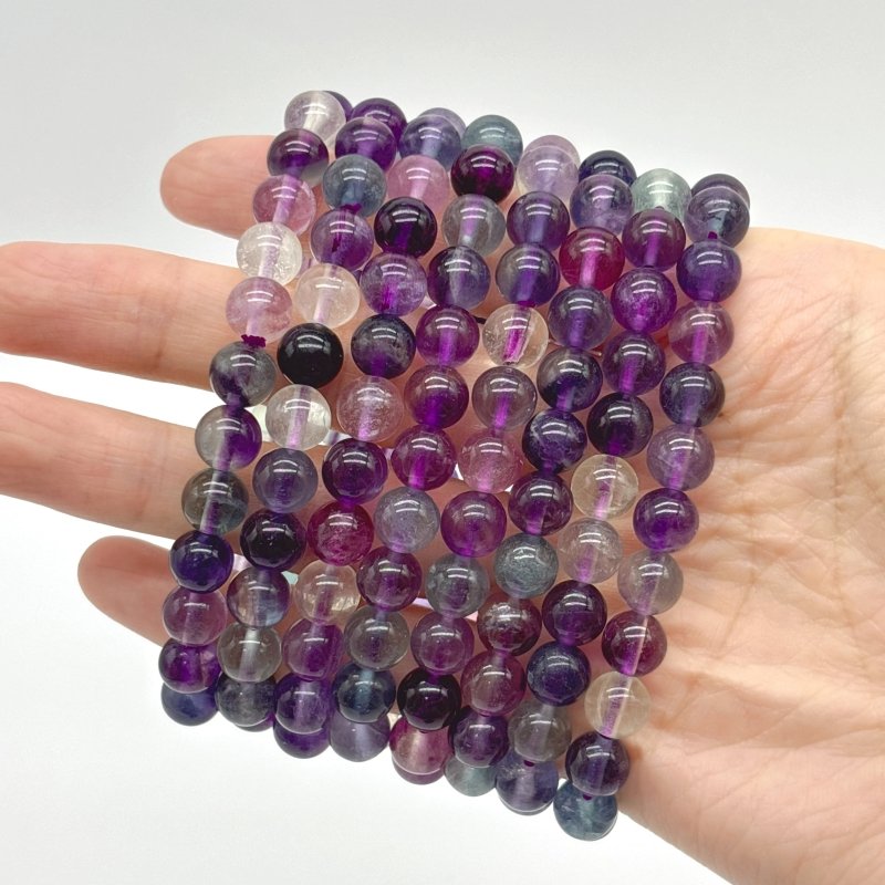 Beautiful Rainbow Fluorite Bracelet Wholesale - Wholesale Crystals