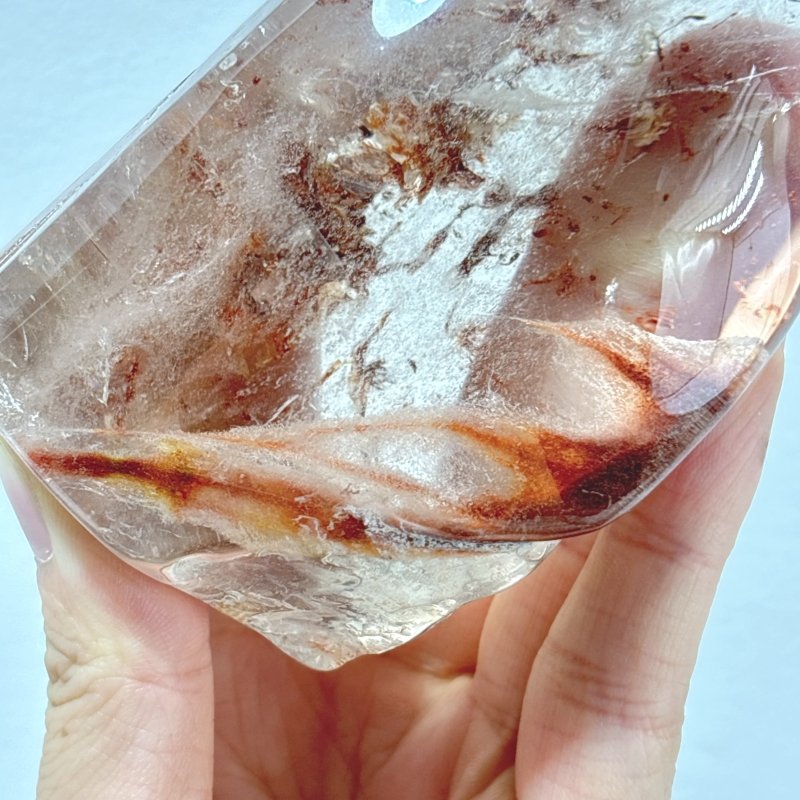 Beautiful Red Rabbit Hair Rutile Free Form - Wholesale Crystals