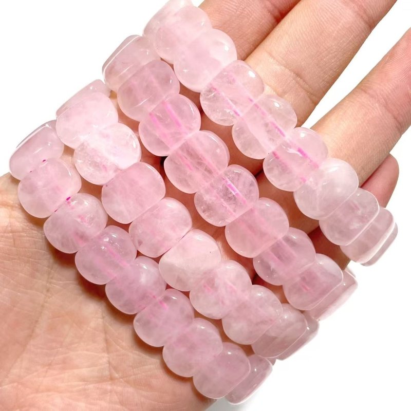 Beautiful Rose Quartz Bracelet Wholesale - Wholesale Crystals