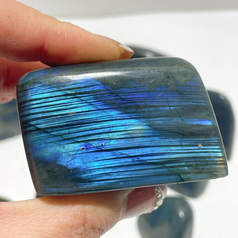 Beautiful Small Flash Blue Yellow Labradorite Home Decor Wholesale - Wholesale Crystals