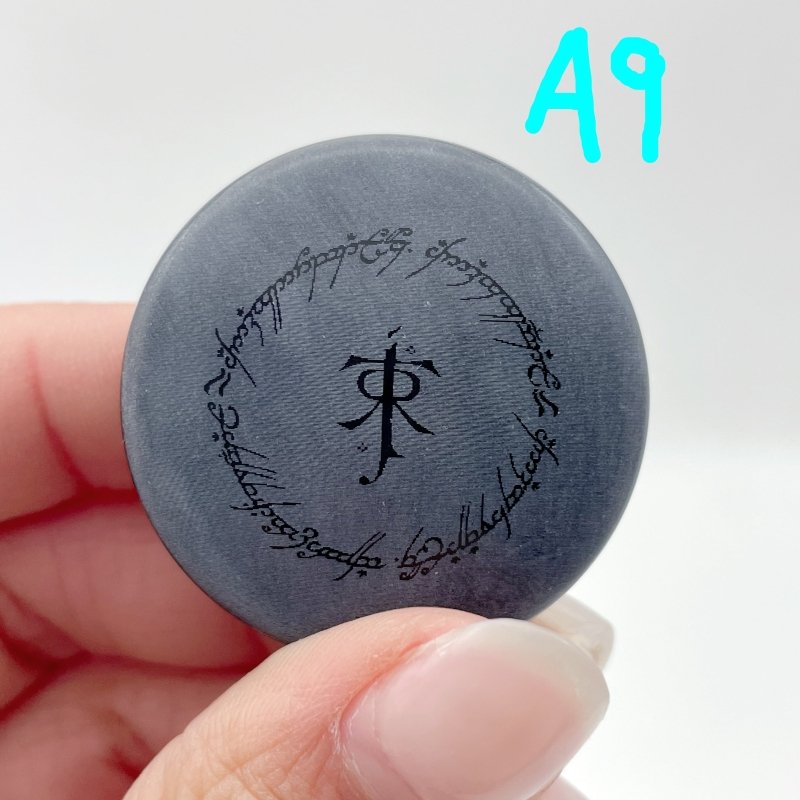 Black Obsidian Engraved The Lord of the Rings Wholesale - Wholesale Crystals