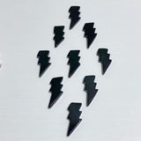 Black Obsidian & Lepidolite Lightning Carving Wholesale -Wholesale Crystals