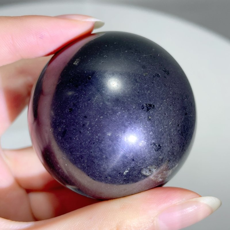 Black Pegmatite Matrix Black Tourmaline Spheres Wholesale - Wholesale Crystals