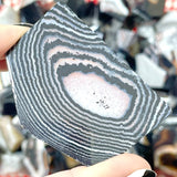 Black Stripe Agate Free Form Wholesale - Wholesale Crystals