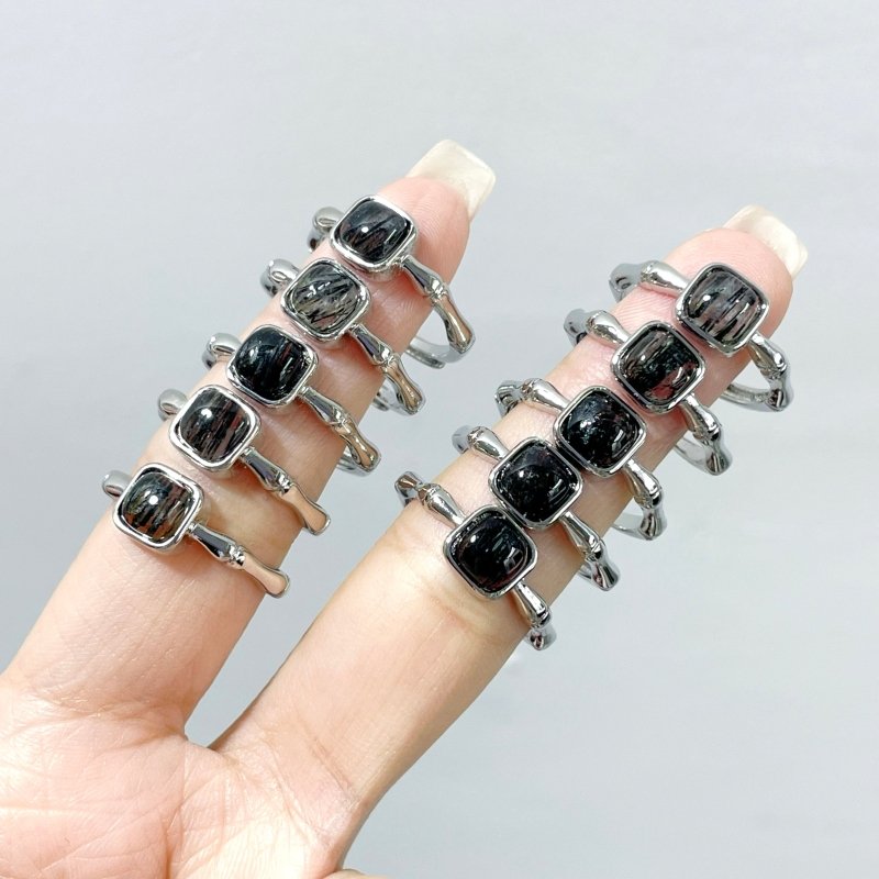 Black Tourmaline Ring Crystal Wholesale - Wholesale Crystals