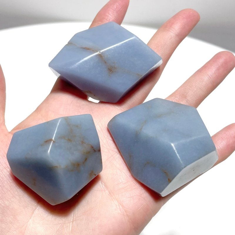 Blue Angelite Free Form Wholesale - Wholesale Crystals