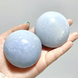 Blue Calcite Palm Wholesale 4.5 - 7cm/3 - 5cm - Wholesale Crystals