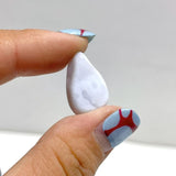 Blue Lace Agate Chips Small Tumbled Wholesale - Wholesale Crystals