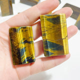 Blue Mixed Yellow Tiger Eye Cuboid Wholesale - Wholesale Crystals