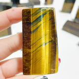 Blue Mixed Yellow Tiger Eye Cuboid Wholesale - Wholesale Crystals