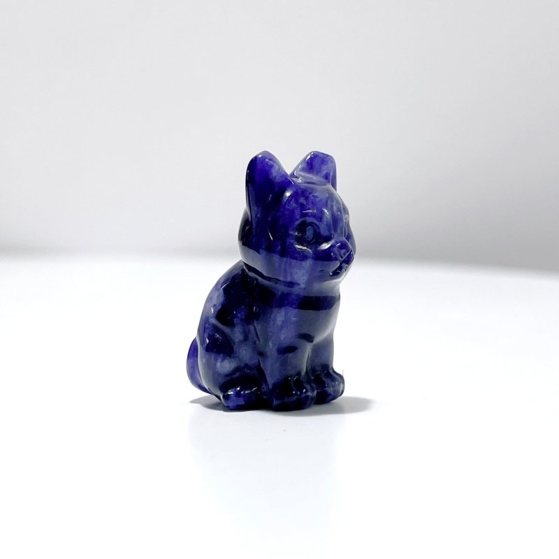 Blue Sodalite Cat Carving Wholesale - Wholesale Crystals