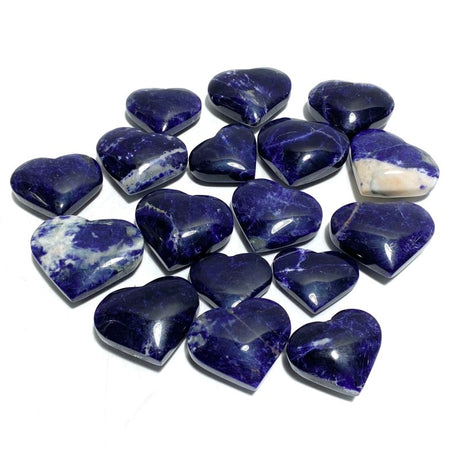 Blue Sodalite Heart Wholesale - Wholesale Crystals