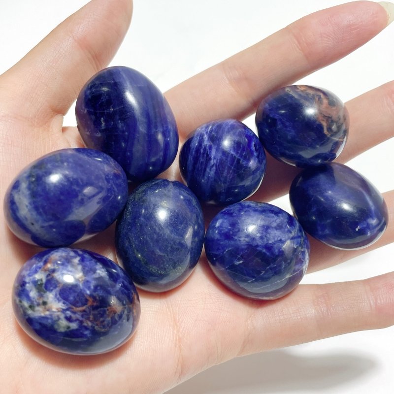 Blue Sodalite Tumbled Wholesale - Wholesale Crystals