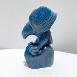Blue Trolleite Eagle Carving - Wholesale Crystals