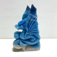 Blue Trolleite Flying Dragon Carving - Wholesale Crystals