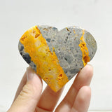 Bumblebee Jasper Heart Wholesale - Wholesale Crystals