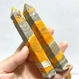 Bumblebee Jasper Tower Points Wholesale - Wholesale Crystals