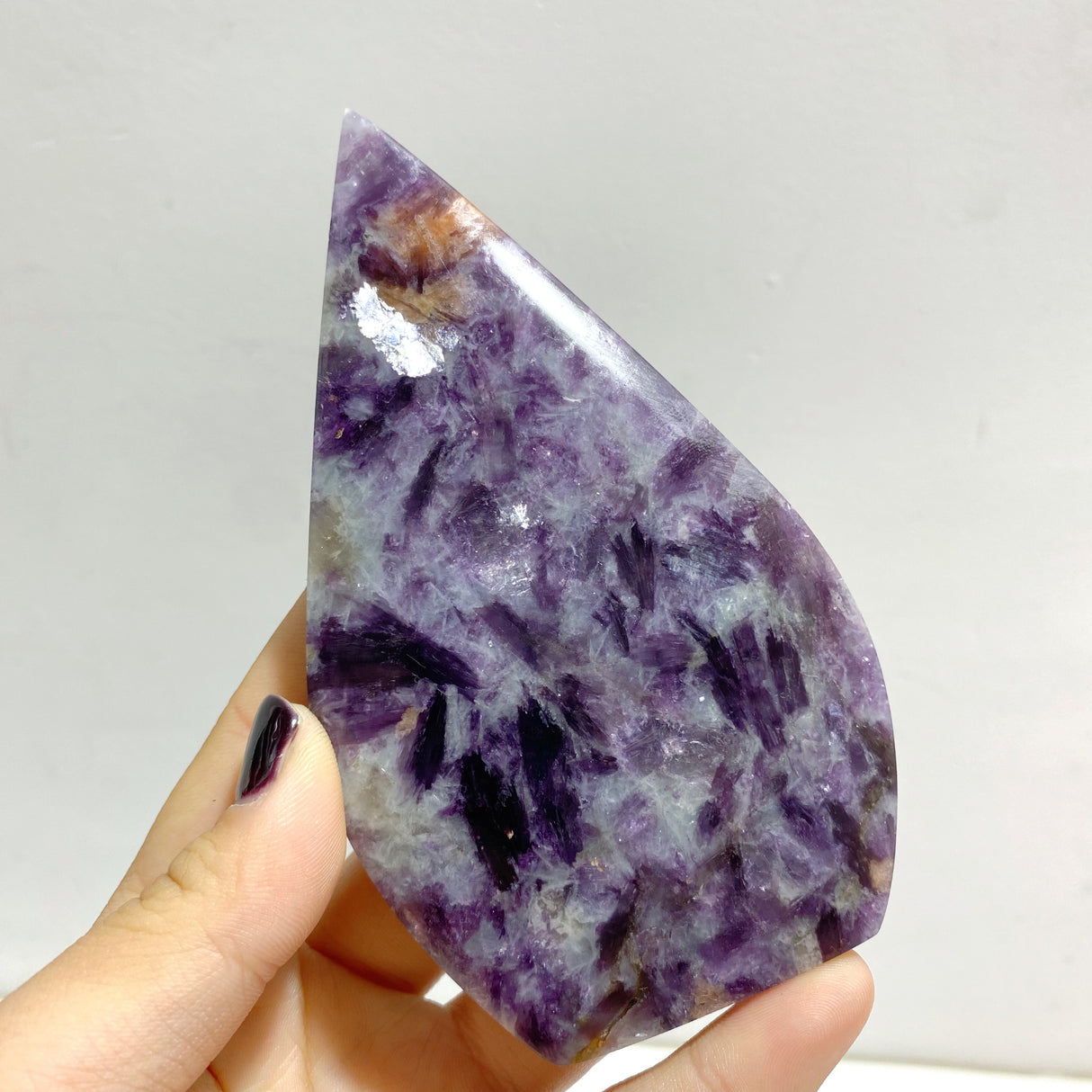13 Pieces Spark Lepidolite Arrow Head Shape