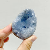 Geode Blue Celestite Egg Shape Wholesale