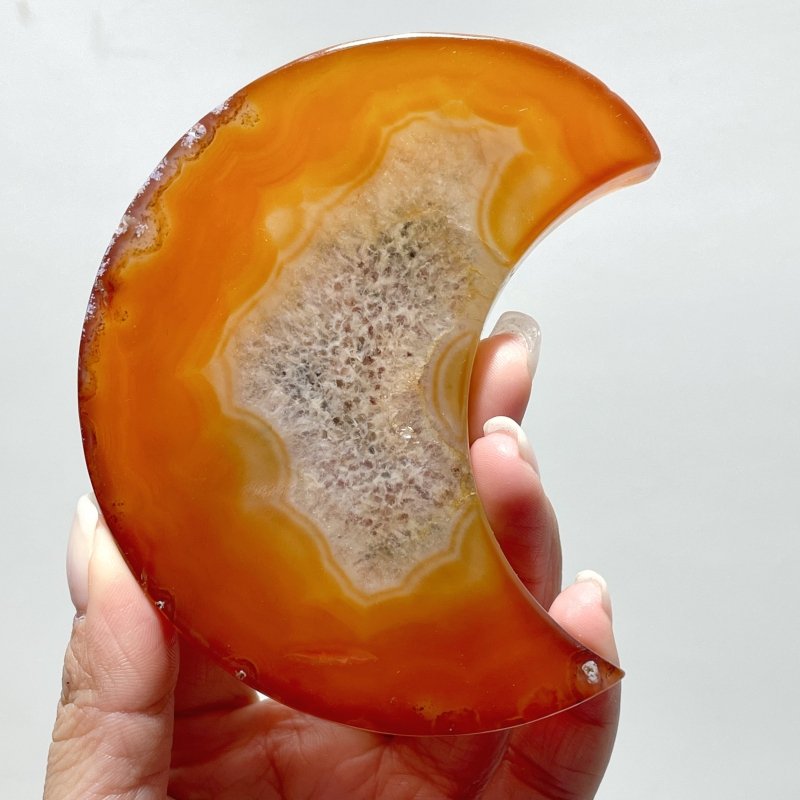 Carnelian Moon Shape Wholesale - Wholesale Crystals