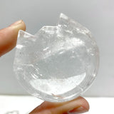 Cat Head Shape Clear Quartz Shallow Bowl Wholesale - Wholesale Crystals