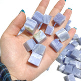 Irregular Blue Lace Agate Cube Wholesale
