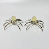 Citrine Crystal Sphere Spider Ornament Handmade Alloy Spider Wholesale -Wholesale Crystals