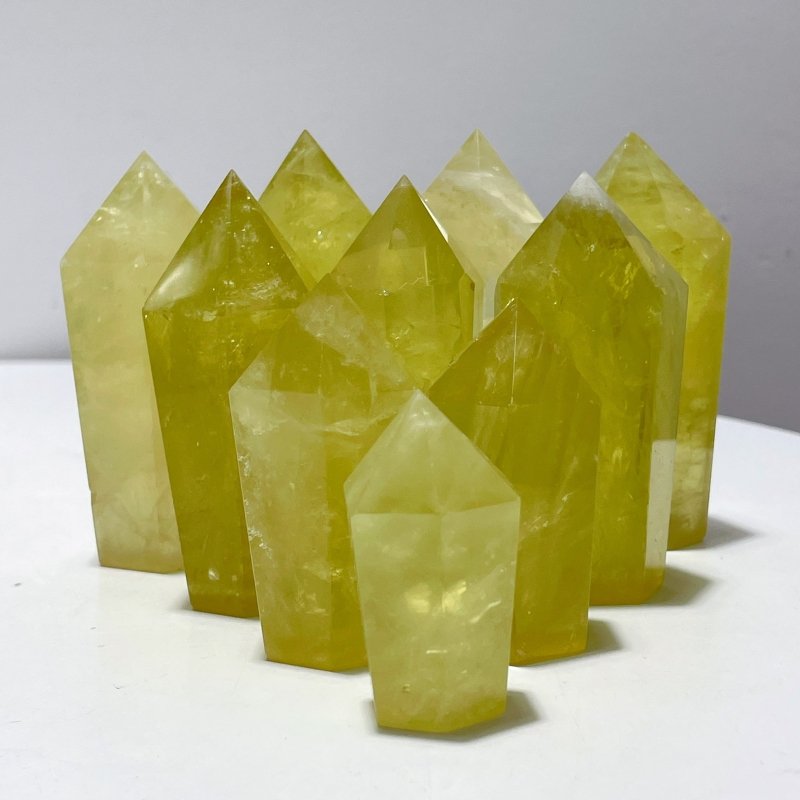 Citrine Cupcake Shape Points Wholesale - Wholesale Crystals