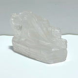 Clear Quartz Flying Dragon Castle Carving 2 - Wholesale Crystals