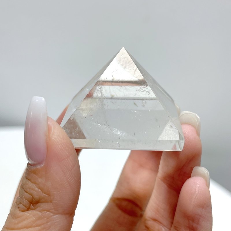 Clear Quartz Pyramid Carving Wholesale - Wholesale Crystals