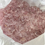 Clear Rose Quartz Gravel Chips Wholesale - Wholesale Crystals