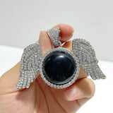 Clearance(defect) - 10 Types Wing Pendants Wholesale Amethyst Chevron Green Aventurine Tiger Eye - Wholesale Crystals