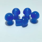 Colorful Glass Cat Eye Mushrooms Wholesale (man made) - Wholesale Crystals