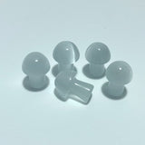 Colorful Glass Cat Eye Mushrooms Wholesale (man made) - Wholesale Crystals