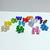 Colorful Glass Cat Eye Mushrooms Wholesale (man made) - Wholesale Crystals