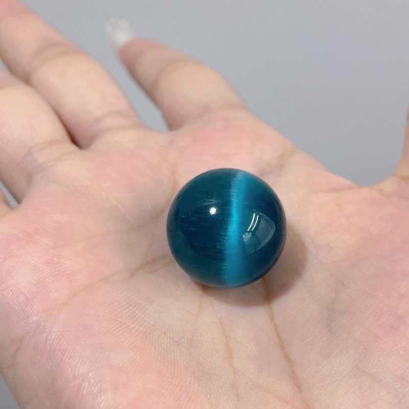 Colorful Glass Cat Eye Small Sphere Wholesale - Wholesale Crystals