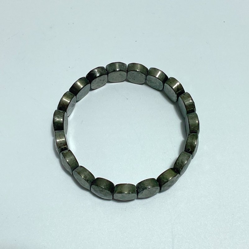 Cut Faceted Pyrite Bracelet Wholesale - Wholesale Crystals