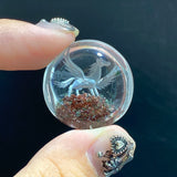 5 Pieces Pegasus Garden Quartz Inner Scene Carving