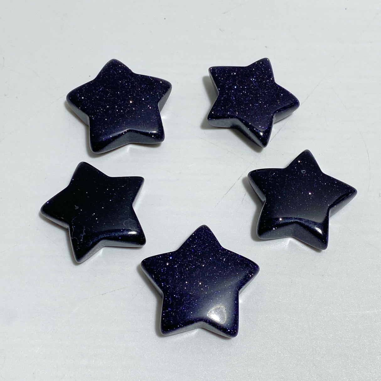 4 Types 3CM Star Carving Wholesale Africa Blood Stone Blue Sandstone