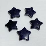 4 Types 3CM Star Carving Wholesale Africa Blood Stone Blue Sandstone