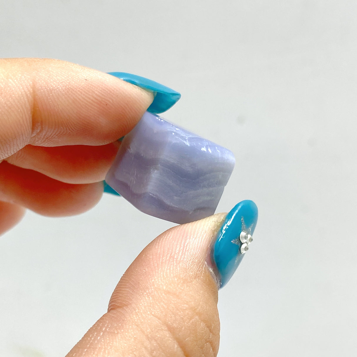 Irregular Blue Lace Agate Cube Wholesale