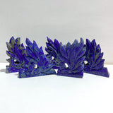 5 Pieces Lapis Lazuli Nine-tailed Fox Carving