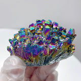 Dark Aura Clear Quartz Cluster Wholesale - Wholesale Crystals