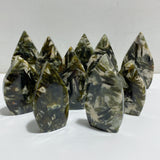Green Mica Mixed Quartz Arrow Head Shape Wholesale
