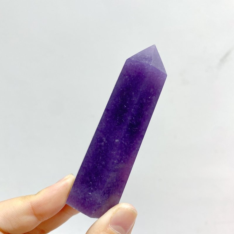 Deep Purple Lepidolite Points Wholesale - Wholesale Crystals
