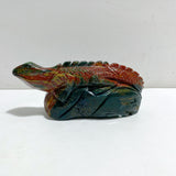 Large Ocean Jasper Lizard Carving #3