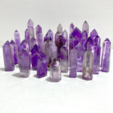 38 Pieces God's Fingerprint Amethyst Light Purple Tower Point