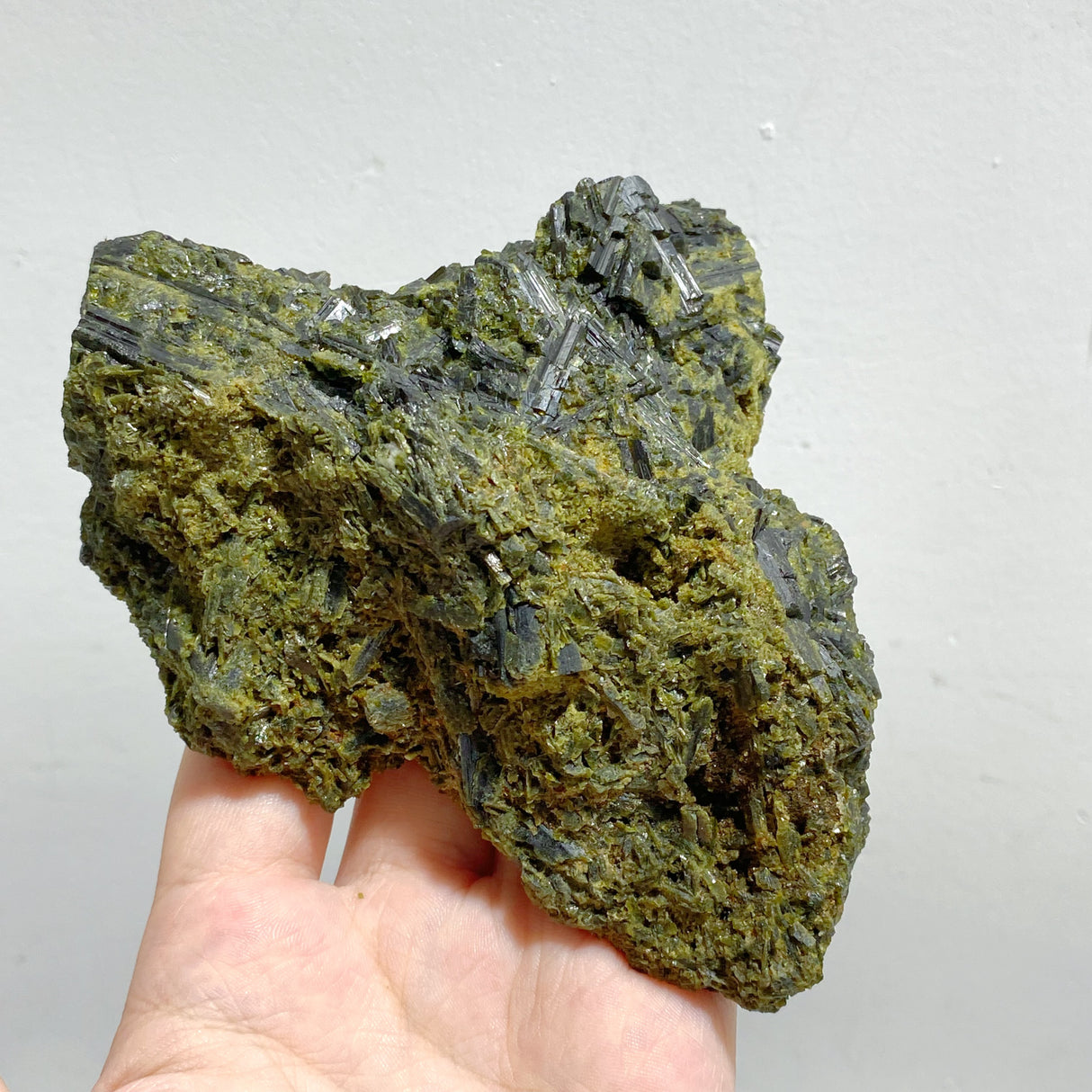 10 Pieces Raw Epidote Stone Specimen