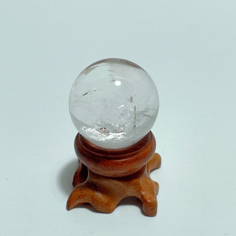 Enhydro Quartz Sphere With Moving Bubble - Wholesale Crystals