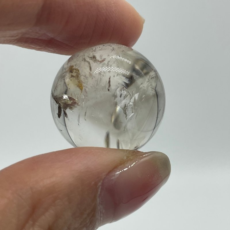 Enhydro Quartz Sphere With Moving Bubble -Wholesale Crystals
